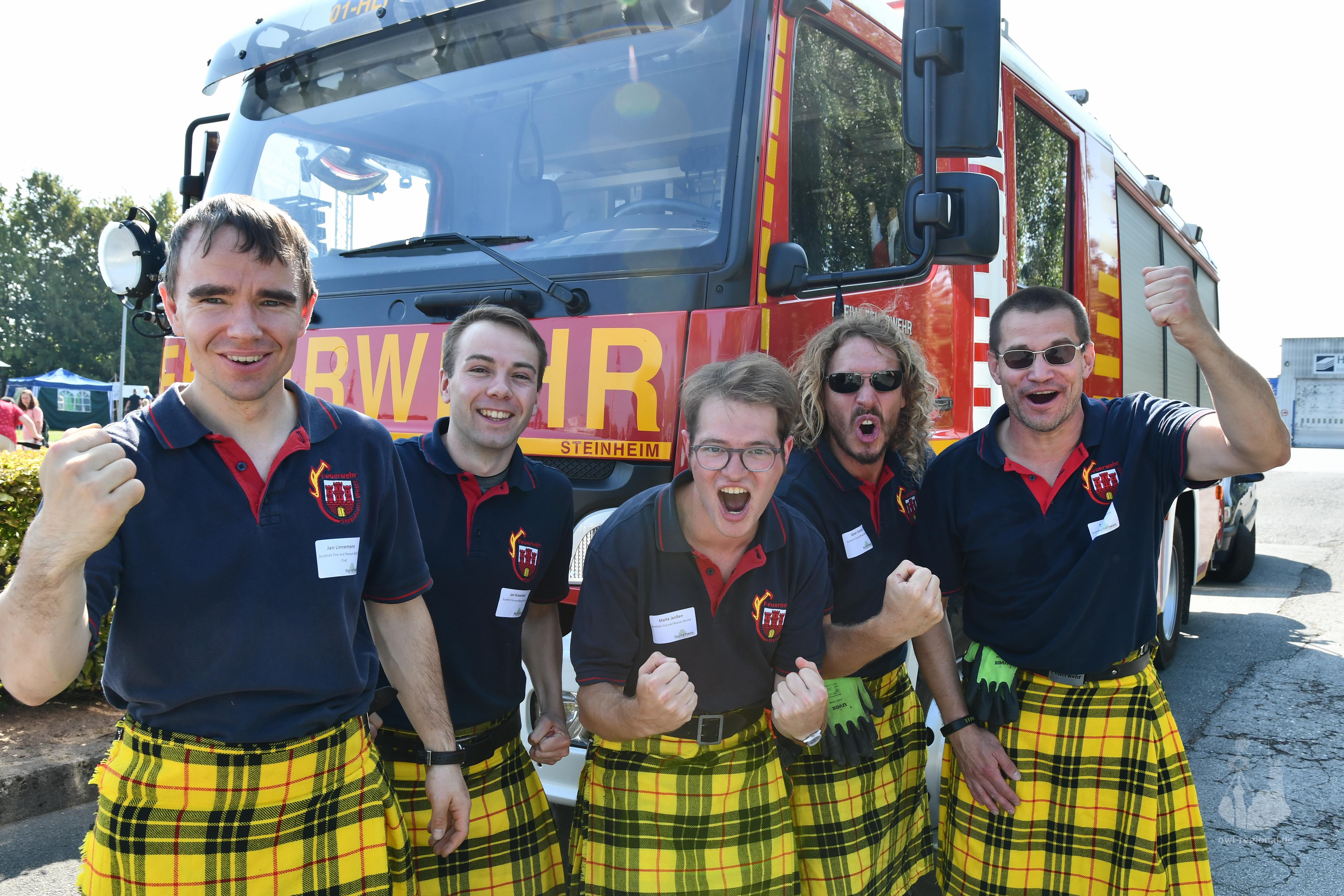 Clan-Foto Scottish Fire and Rescue Service