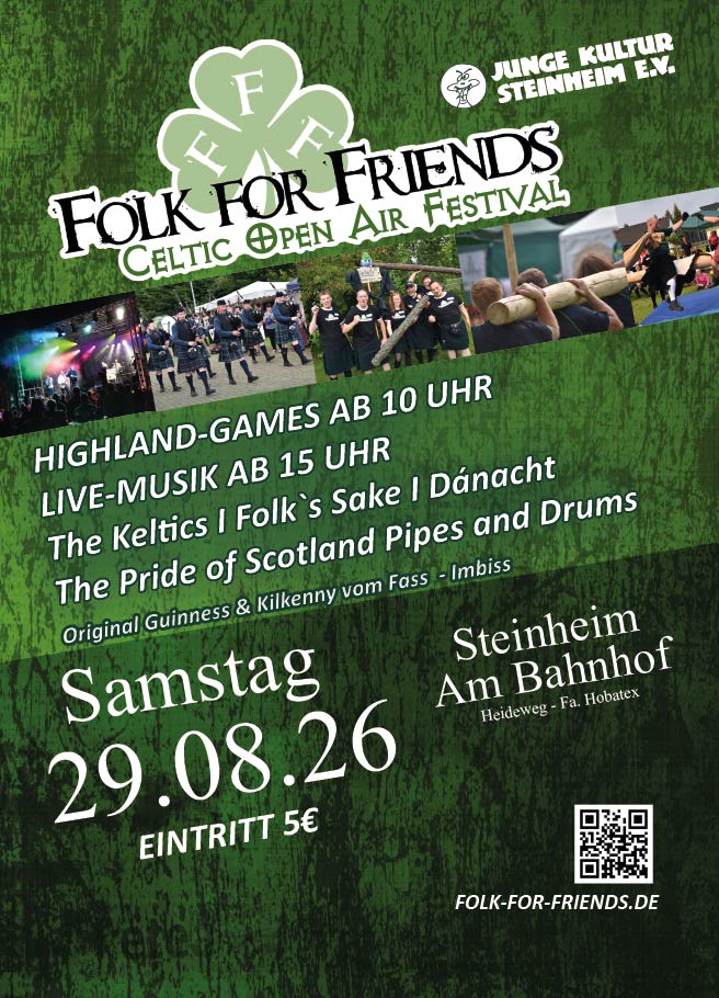 Folk for Friends 2026 - Flyer